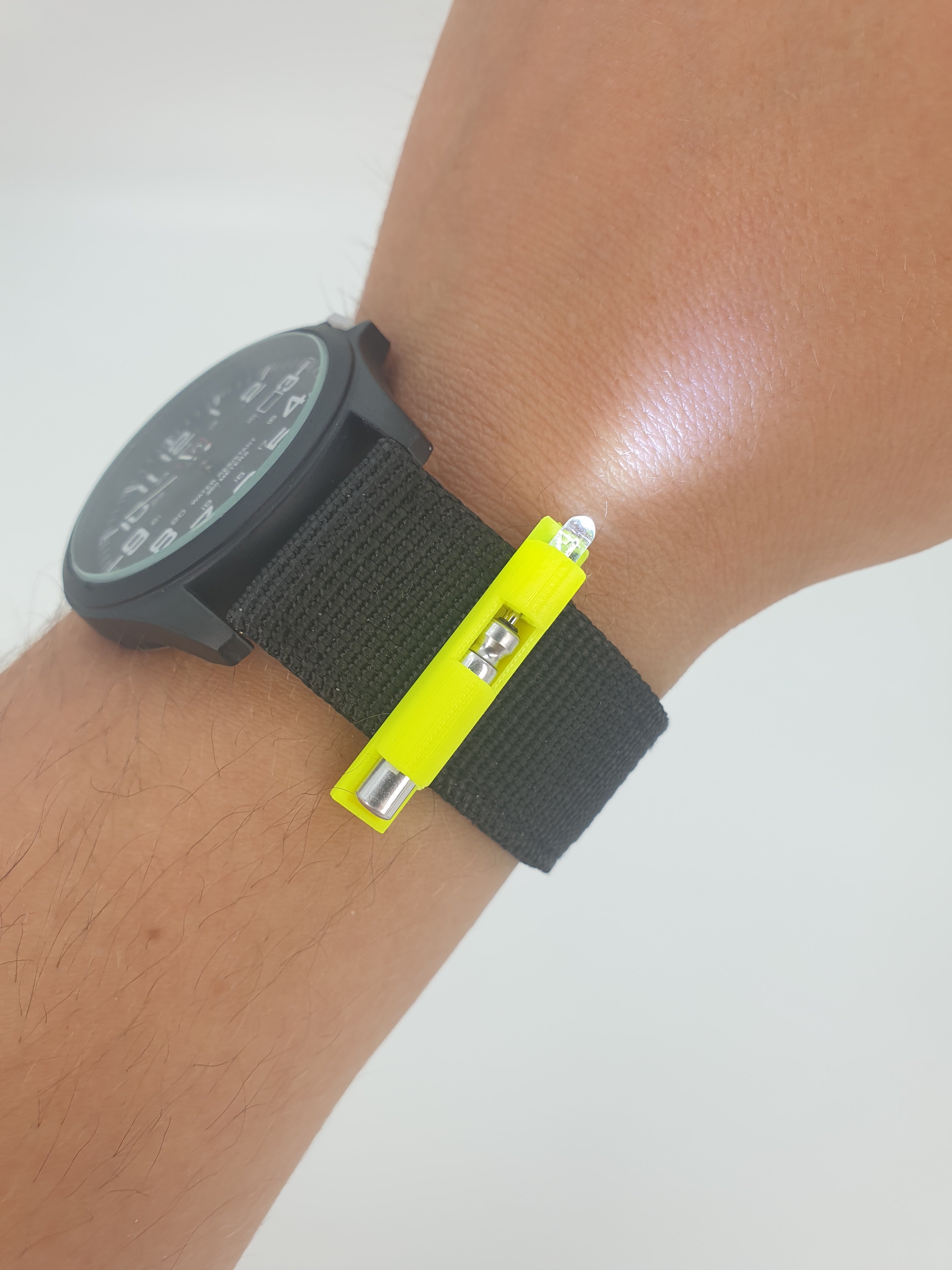 LIXY World Smallest Micro Nano Flashlight for Apple Watch Band and Glasses