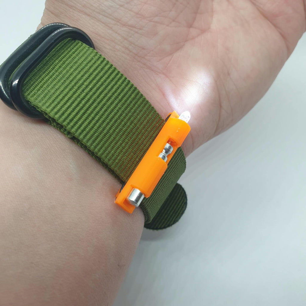 LIXY World Smallest Micro Nano Flashlight for Apple Watch Band and Glasses