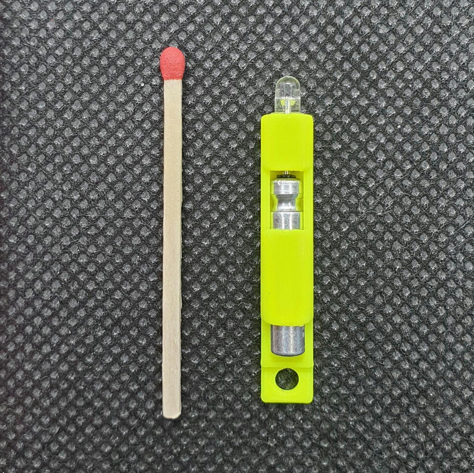 LIXY World Smallest Micro Nano Flashlight for keychain