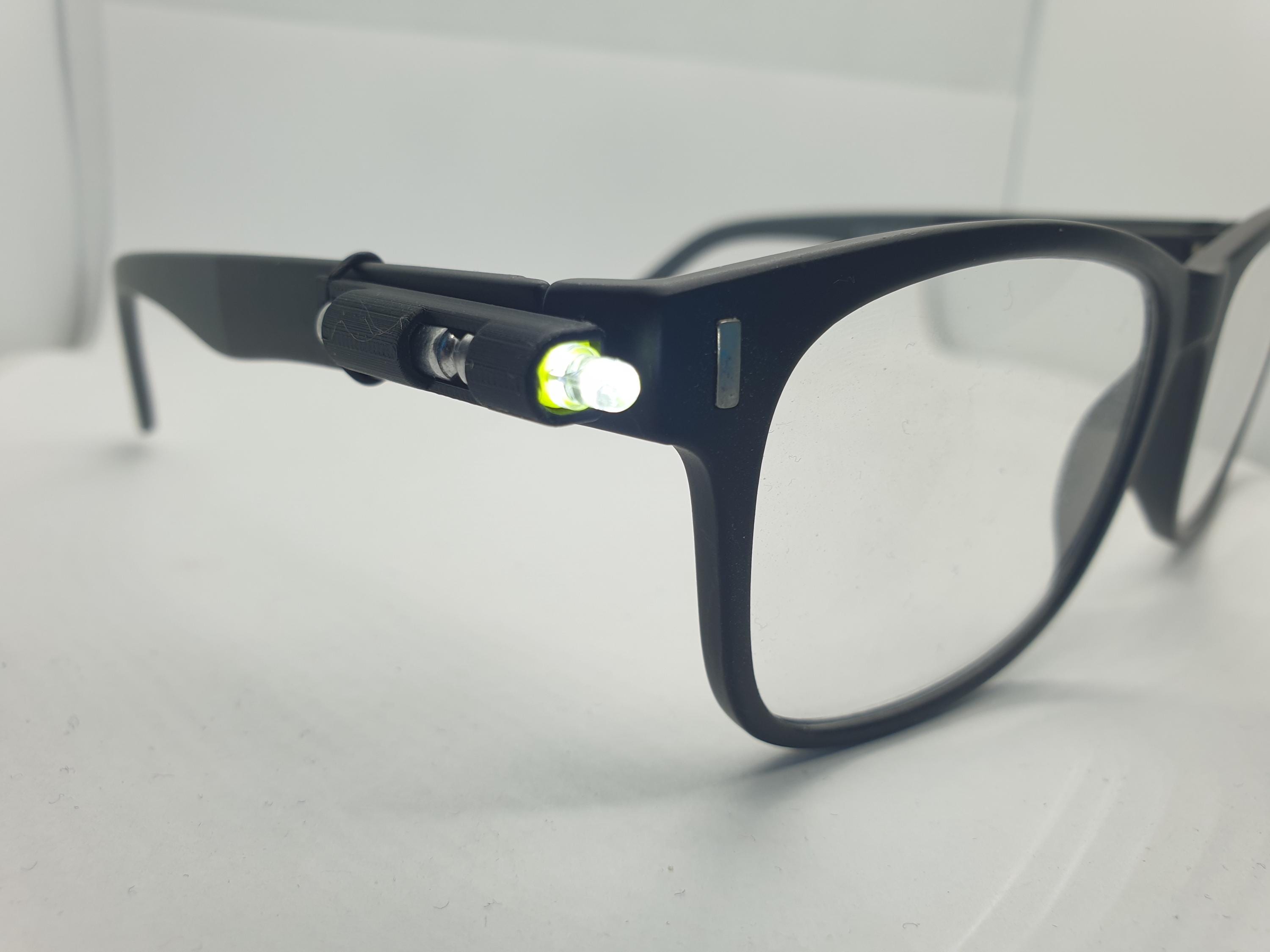 LIXY World Smallest Micro Nano Flashlight for Apple Watch Band and Glasses