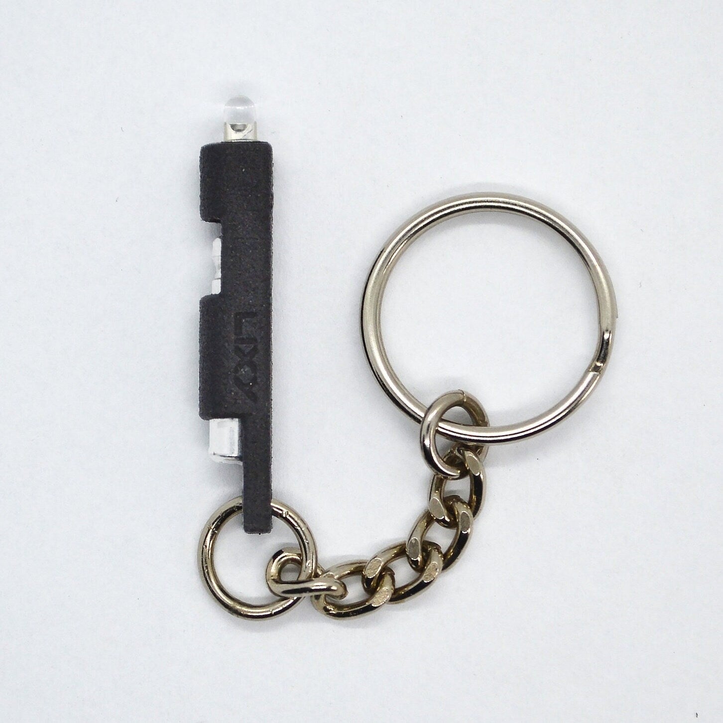 LIXY World Smallest Micro Nano Flashlight for keychain