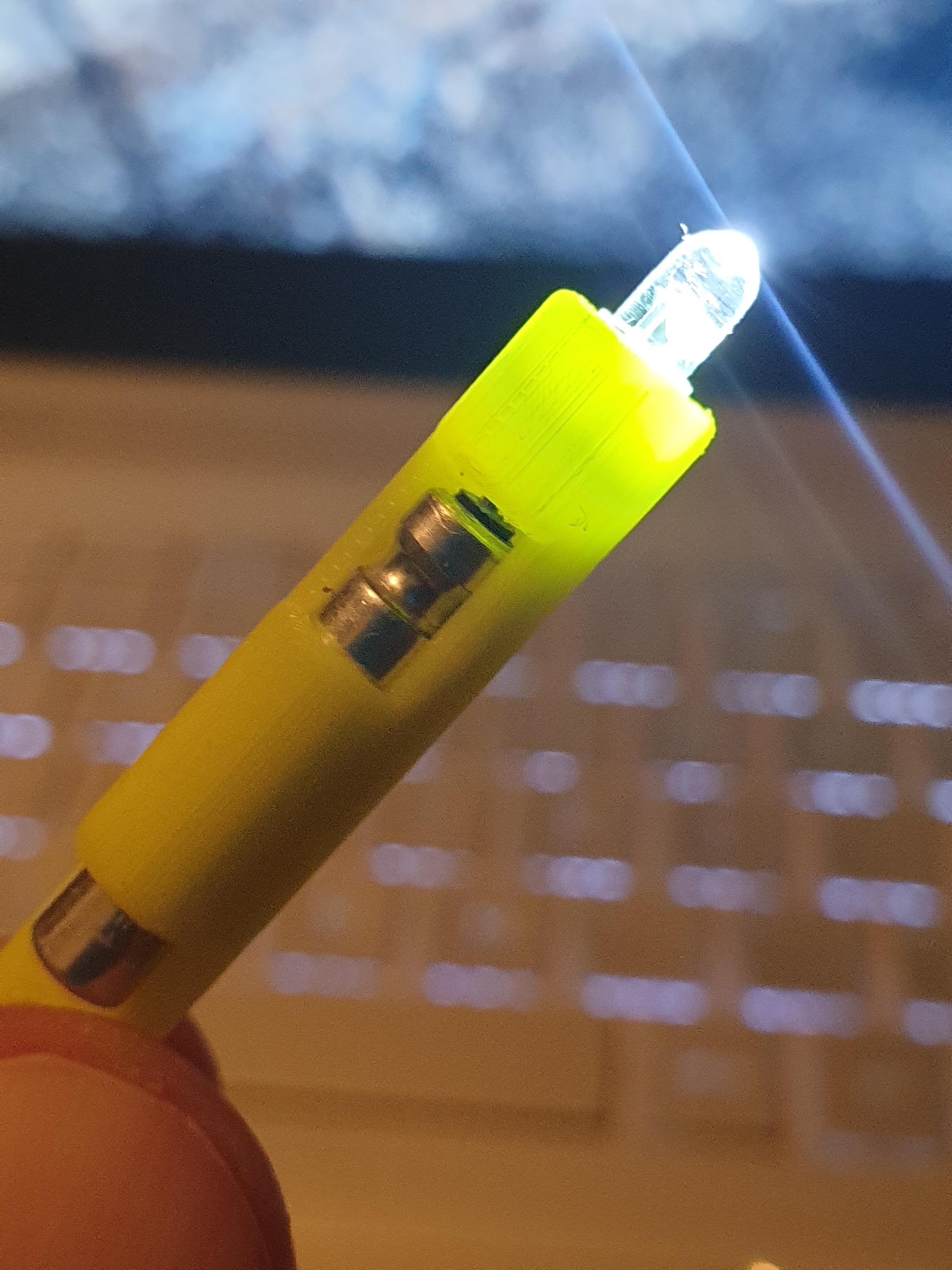 LIXY World Smallest Micro Nano Flashlight for keychain