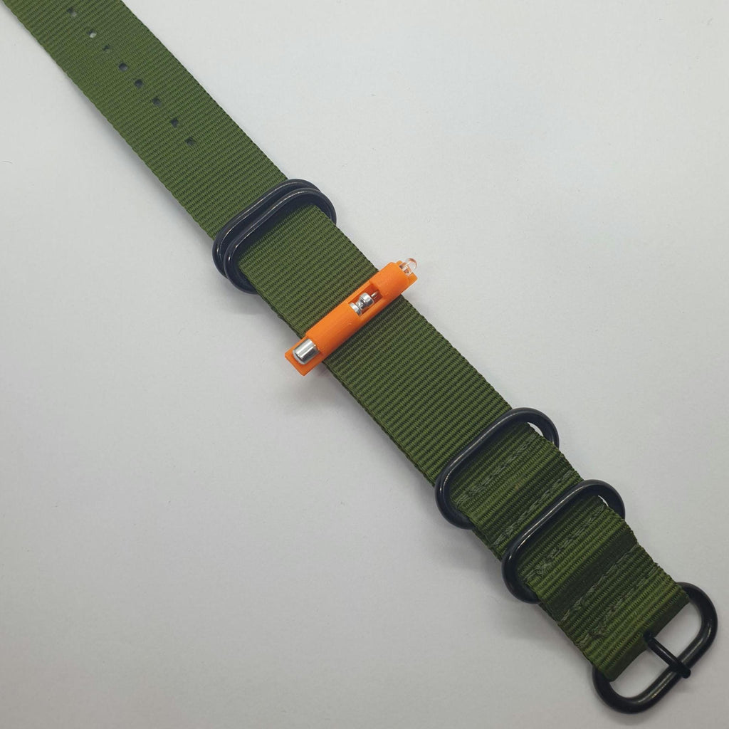 LIXY World Smallest Micro Nano Flashlight for Apple Watch Band and Glasses