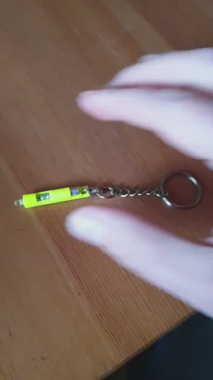 LIXY World Smallest Micro Nano Flashlight for keychain